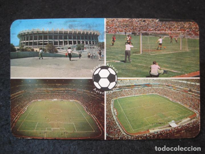 Coleccionismo deportivo: MEXICO-MONUMENTAL ESTADIO AZTECA-CIRCULADA AVION-CAMPO ESTADIO FUTBOL-POSTAL ANTIGUA-(86.164)