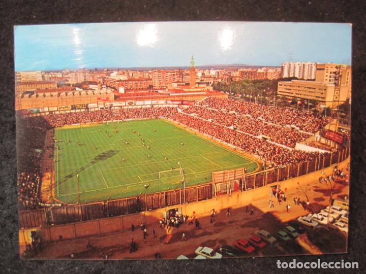 Sammelleidenschaft Sport: ZARAGOZA-CAMPO DE FUTBOL LA ROMAREDA-REAL ZARAGOZA-CAMPO ESTADIO FUTBOL-POSTAL ANTIGUA-(86.192)