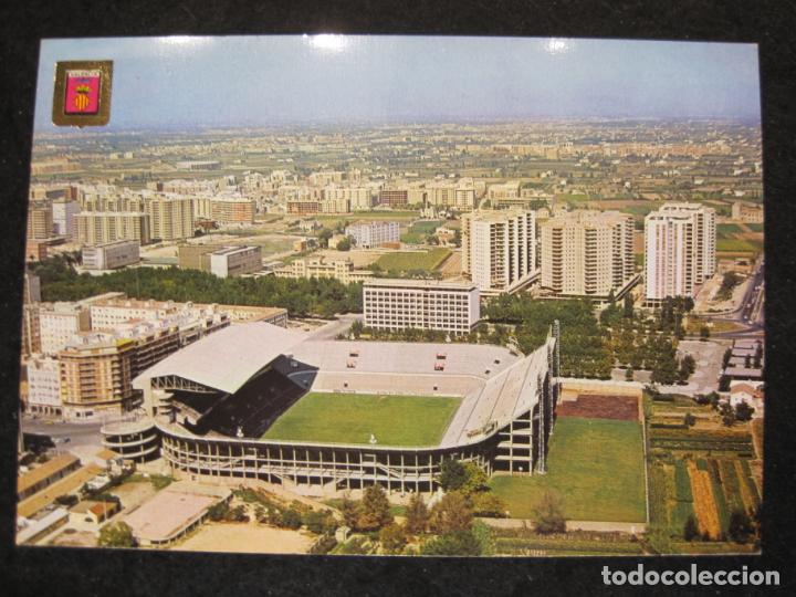 Sammelleidenschaft Sport: VALENCIA-ESTADIO LUIS CASANOVA-CAMPO ESTADIO FUTBOL-POSTAL ANTIGUA-(86.198)