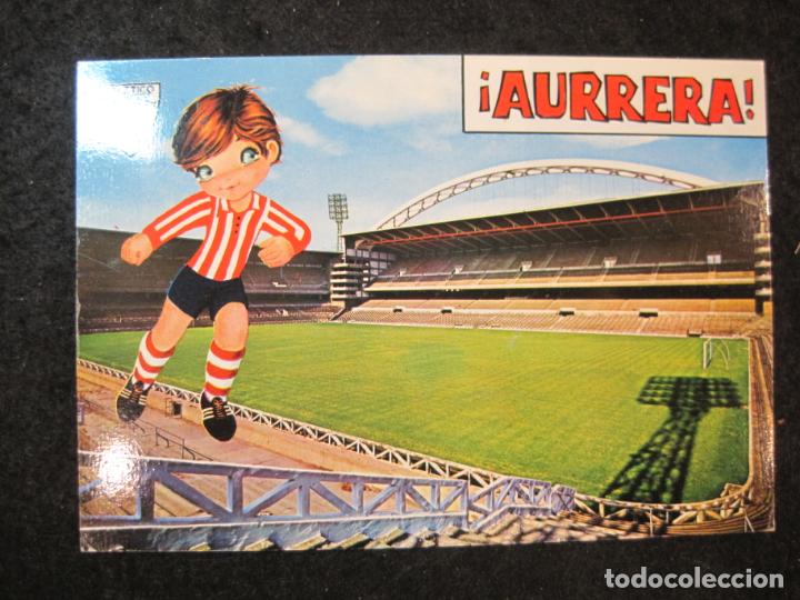 Coleccionismo deportivo: ATHLETIC DE BILBAO-CAMPO FUTBOL SAN MAMES-CAMPO ESTADIO FUTBOL-POSTAL ANTIGUA-(86.209)