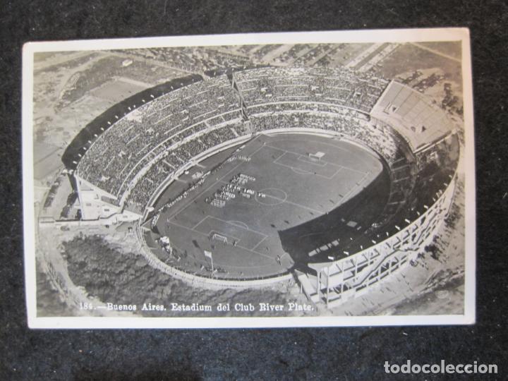 Coleccionismo deportivo: ARGENTINA-BUENOS AIRES-ESTADIUM DEL CLUB RIVER PLATE-CAMPO ESTADIO FUTBOL-POSTAL ANTIGUA-(86.249)