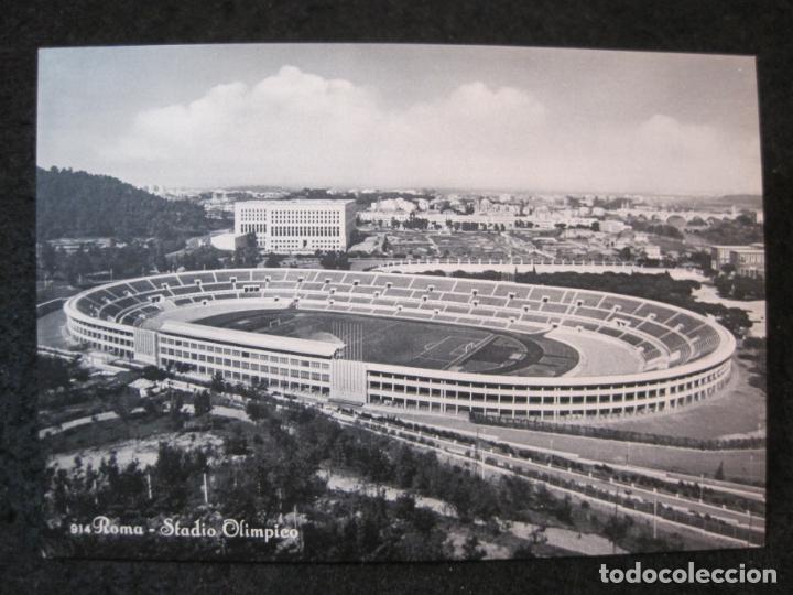 Coleccionismo deportivo: ROMA-STADIO OLIMPICO-CAMPO ESTADIO FUTBOL-POSTAL ANTIGUA-(86.251)