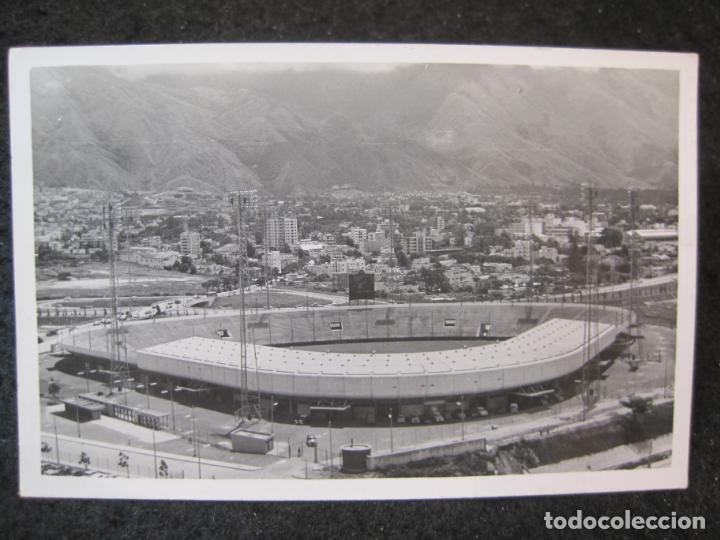 Coleccionismo deportivo: VENEZUELA-CARACAS-ESTADIO OLIMPICO-FOTOGRAFICA-CAMPO ESTADIO FUTBOL-POSTAL ANTIGUA-(86.258)