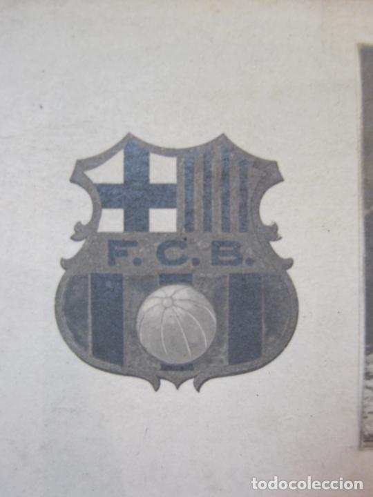 Coleccionismo deportivo: FC BARCELONA-PRIMER EQUIPO DEL F.C. BARCELONA-TEMPORADA 1910-FOTOGRAFICA-POSTAL ANTIGUA-(86.380) - Foto 6 - 302872083
