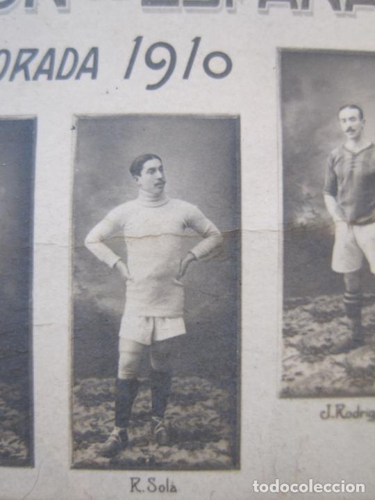 Coleccionismo deportivo: FC BARCELONA-PRIMER EQUIPO DEL F.C. BARCELONA-TEMPORADA 1910-FOTOGRAFICA-POSTAL ANTIGUA-(86.380) - Foto 14 - 302872083