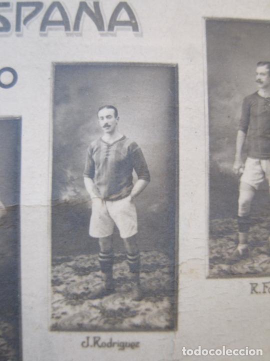 Coleccionismo deportivo: FC BARCELONA-PRIMER EQUIPO DEL F.C. BARCELONA-TEMPORADA 1910-FOTOGRAFICA-POSTAL ANTIGUA-(86.380) - Foto 15 - 302872083