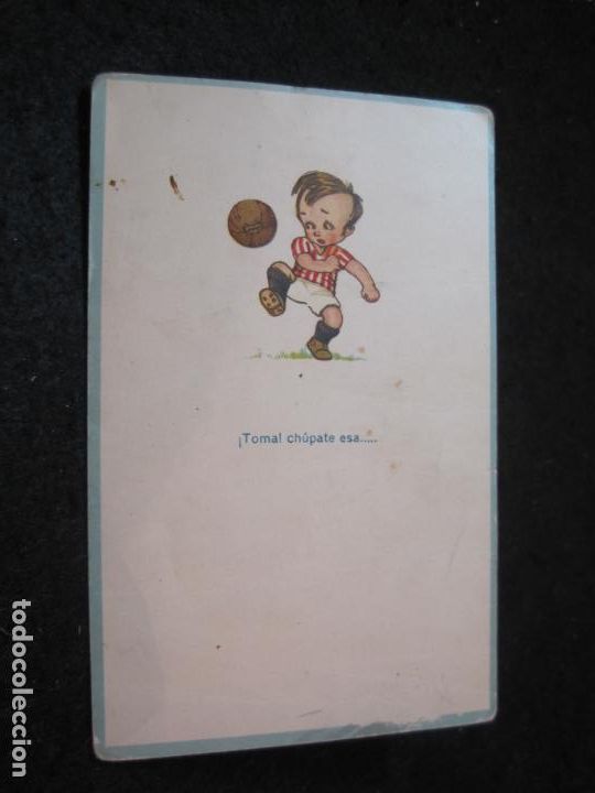 Sports collectibles: FUTBOL-TOMA CHUPATE ESA-MAURI-POSTAL ANTIGUA-(86.401)