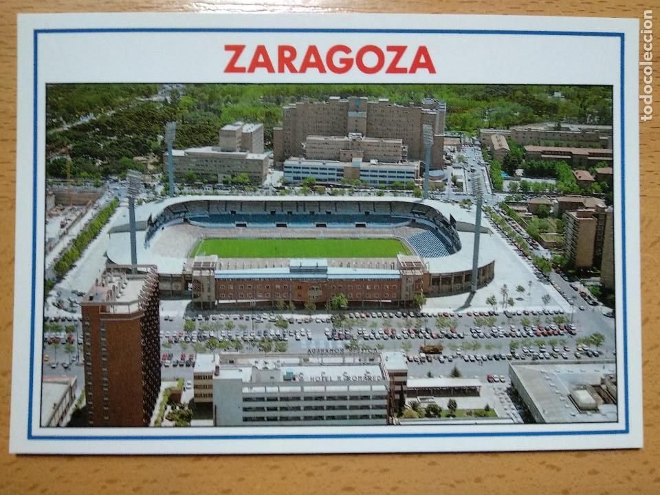 Coleccionismo deportivo: ZARAGOZA N&ordm; 260 VISTA AEREA LA ROMAREDA