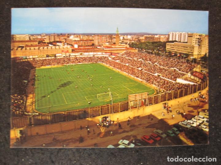 Sammelleidenschaft Sport: ZARAGOZA-ESTADIO DE LA ROMAREDA-CAMPO DE FUTBOL-POSTAL ANTIGUA-(87.921)