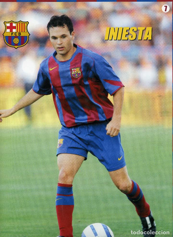 Coleccionismo deportivo: FC BARCELONA - INIESTA - Foto 1
