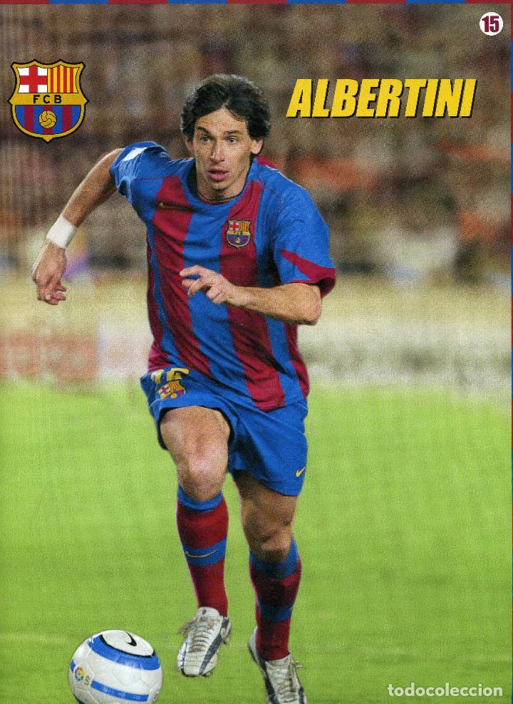 Coleccionismo deportivo: FC BARCELONA - ALBERTINI - Foto 1