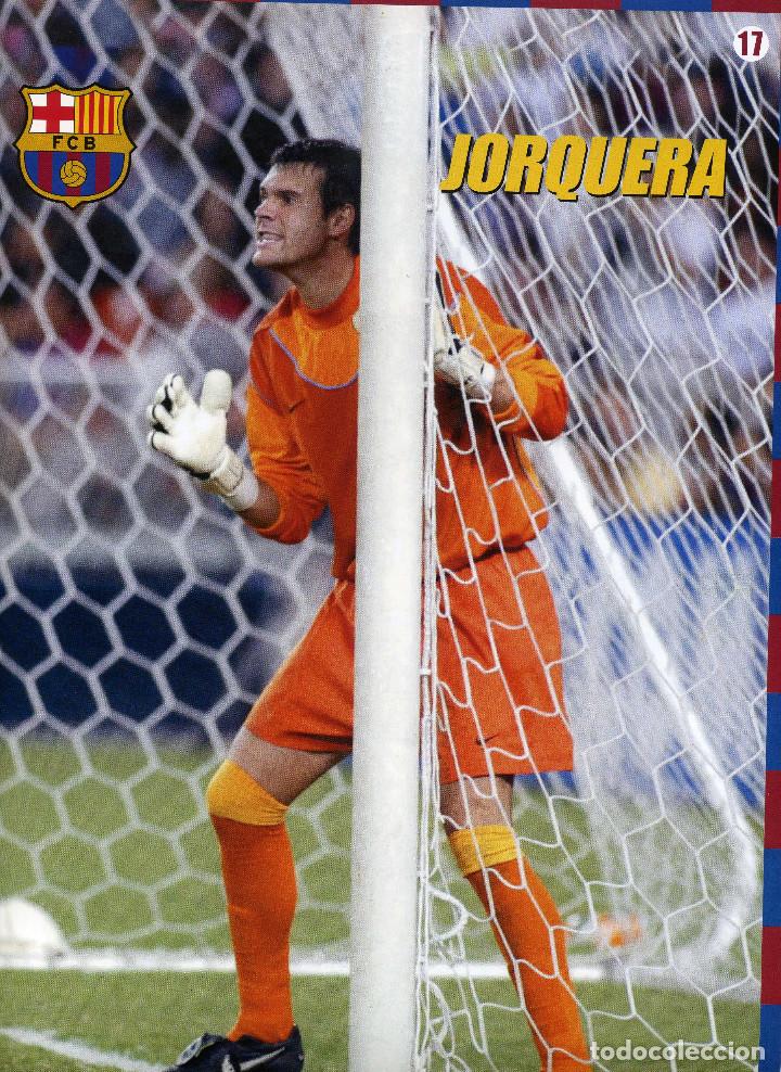 Coleccionismo deportivo: FC BARCELONA - JORQUERA - Foto 1