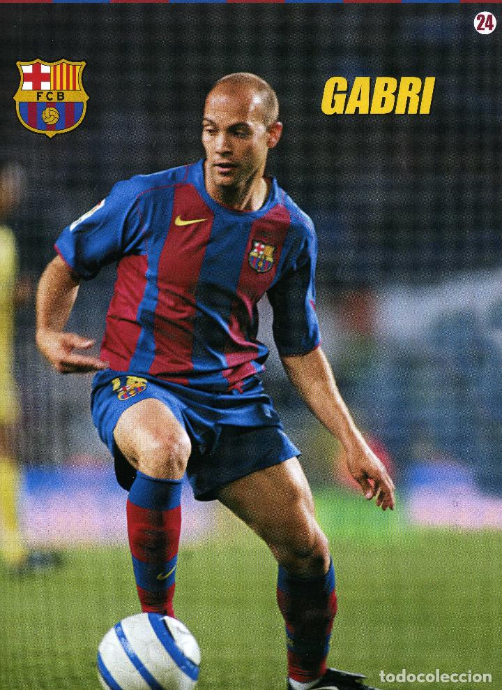 Coleccionismo deportivo: FC BARCELONA - GABRI - Foto 1