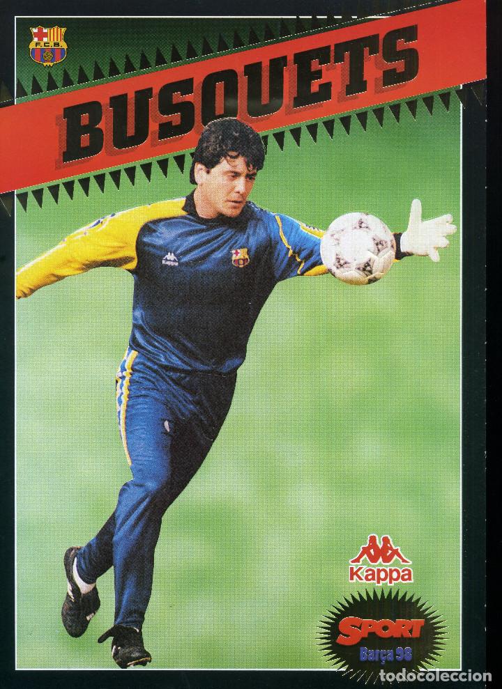 Coleccionismo deportivo: FC BARCELONA - BUSQUETS - Foto 1