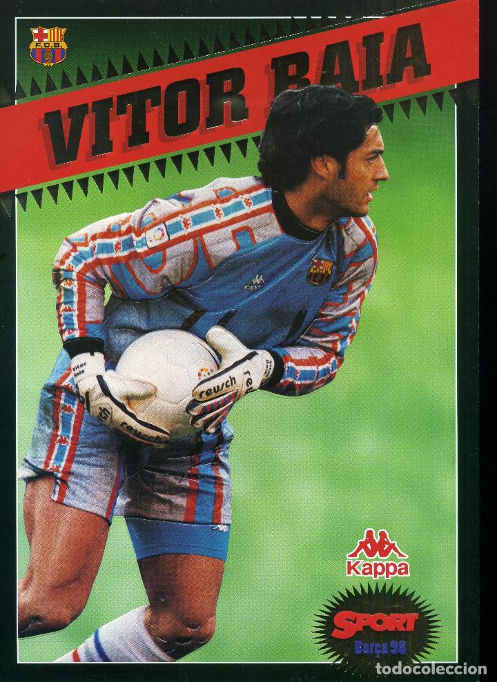 Coleccionismo deportivo: FC BARCELONA - VITOR BAIA - Foto 1