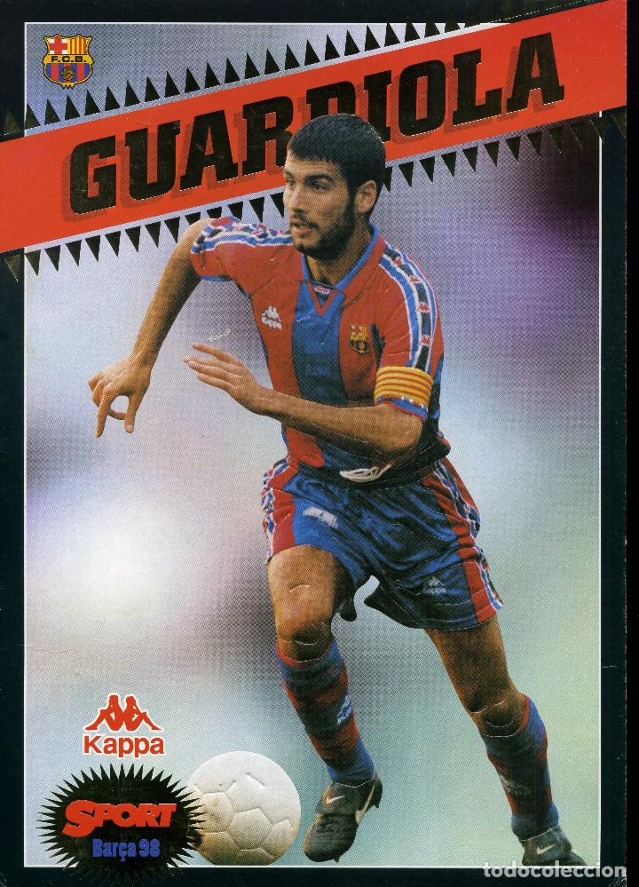 Coleccionismo deportivo: FC BARCELONA - GUARDIOLA - Foto 1