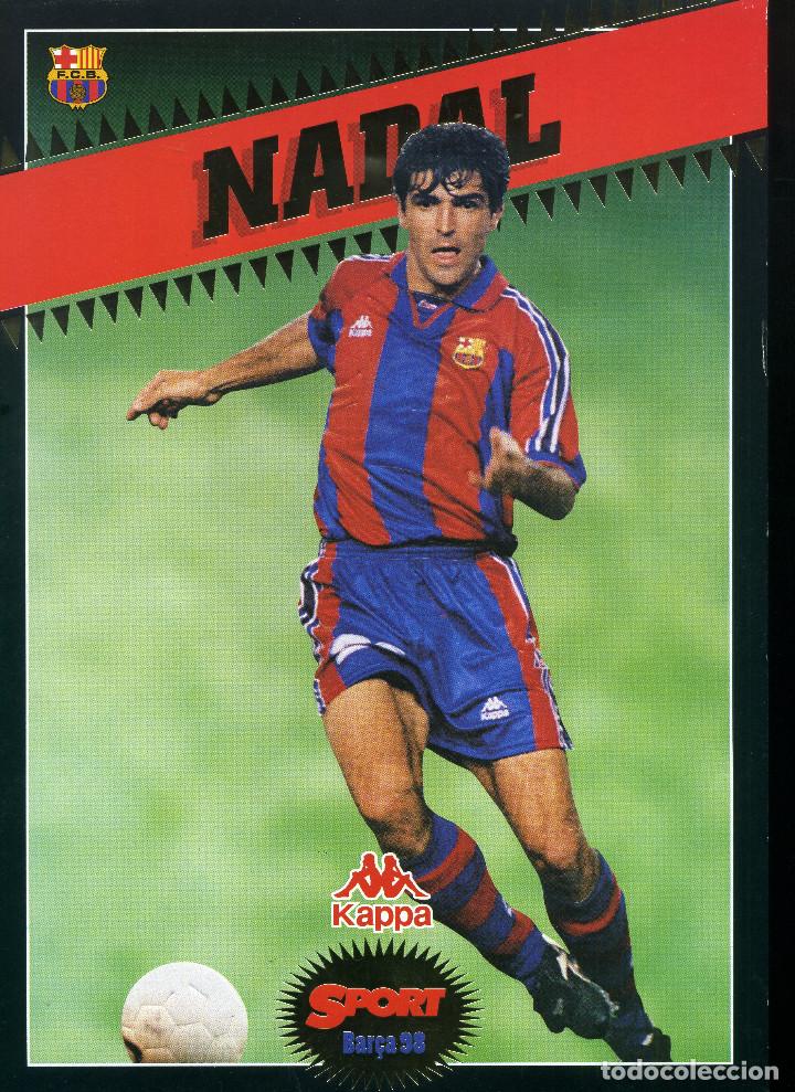 Coleccionismo deportivo: FC BARCELONA - NADAL - Foto 1