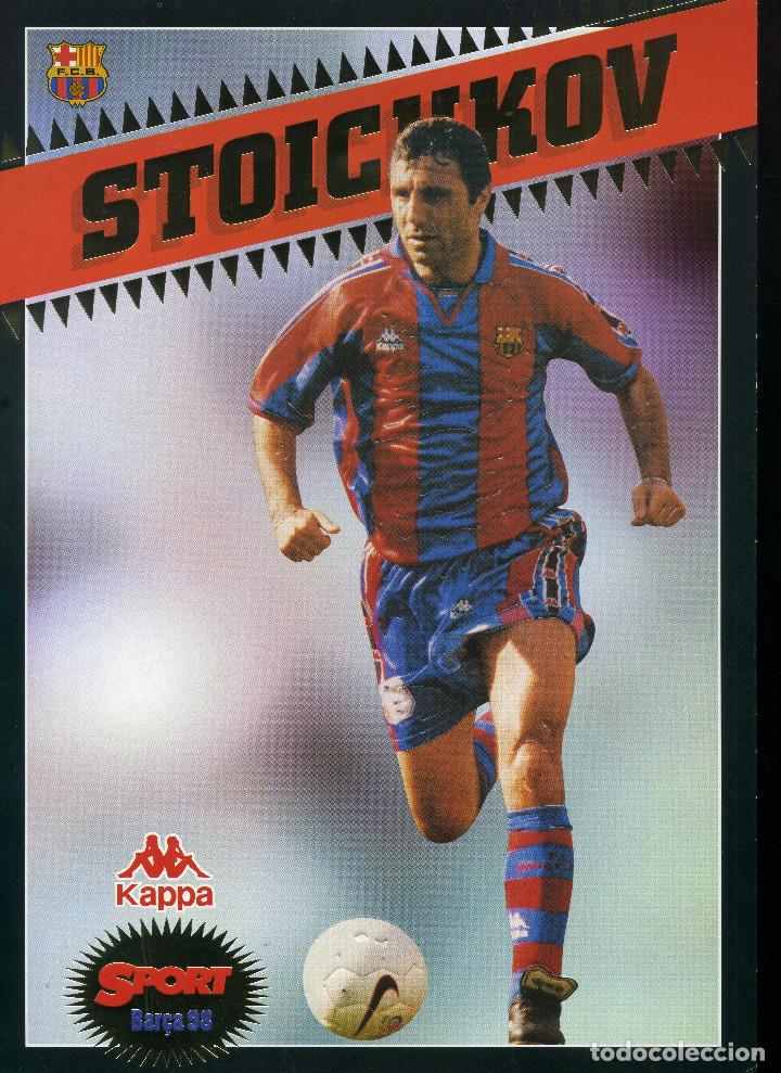 Coleccionismo deportivo: FC BARCELONA - STOICHKOV - Foto 1