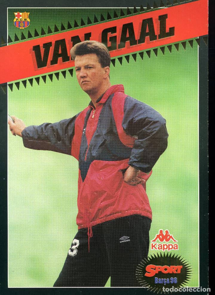 Coleccionismo deportivo: FC BARCELONA - VAN GAAL - Foto 1