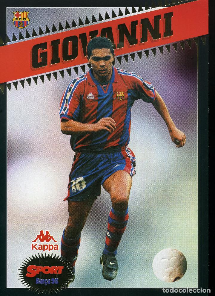 Coleccionismo deportivo: FC BARCELONA - GIOVANNI - Foto 1