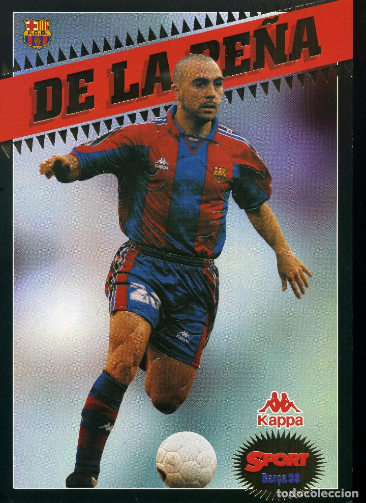 Coleccionismo deportivo: FC BARCELONA - DE LA PE&Ntilde;A - Foto 1