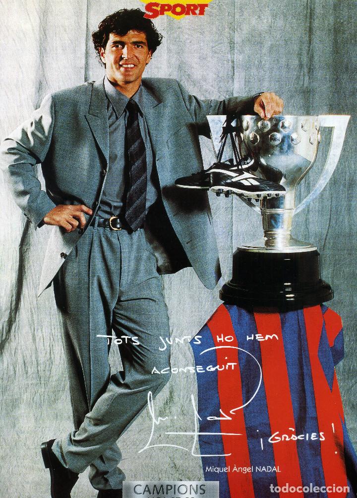 Coleccionismo deportivo: FC BARCELONA - NADAL - Foto 1