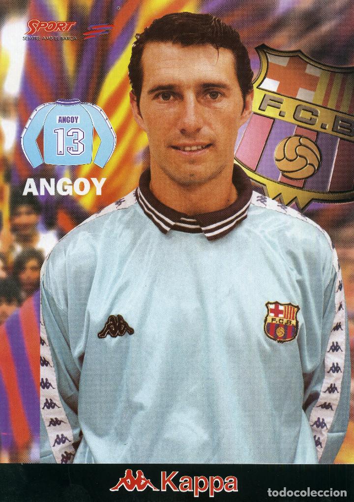 Coleccionismo deportivo: FC BARCELONA - ANGOY - Foto 1