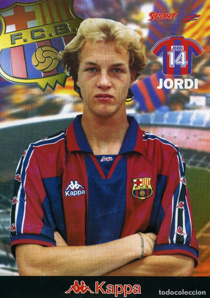 Coleccionismo deportivo: FC BARCELONA - JORDI - Foto 1