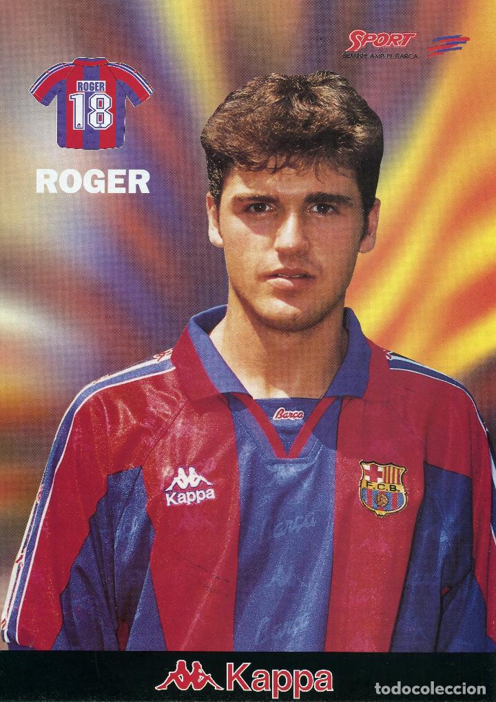 Coleccionismo deportivo: FC BARCELONA - ROGER - Foto 1