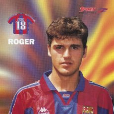 Coleccionismo deportivo: FC BARCELONA - ROGER