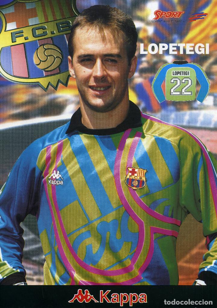 Coleccionismo deportivo: FC BARCELONA - LOPETEGI - Foto 1