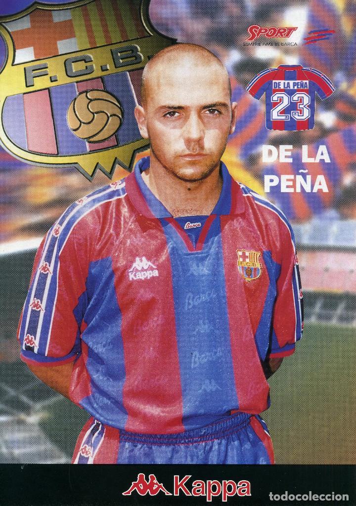 Coleccionismo deportivo: FC BARCELONA - DE LA PE&Ntilde;A - Foto 1