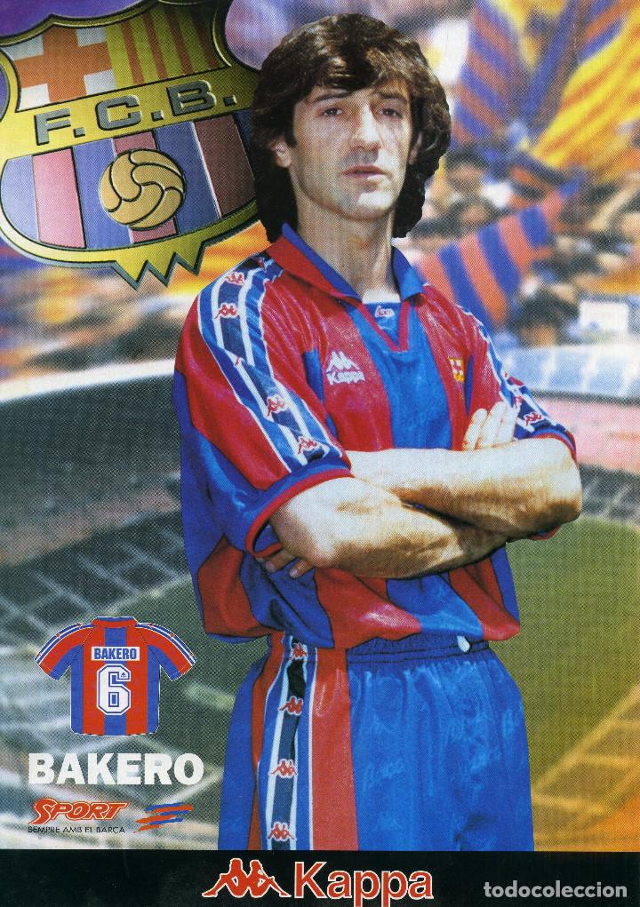 Coleccionismo deportivo: FC BARCELONA - BAQUERO - Foto 1
