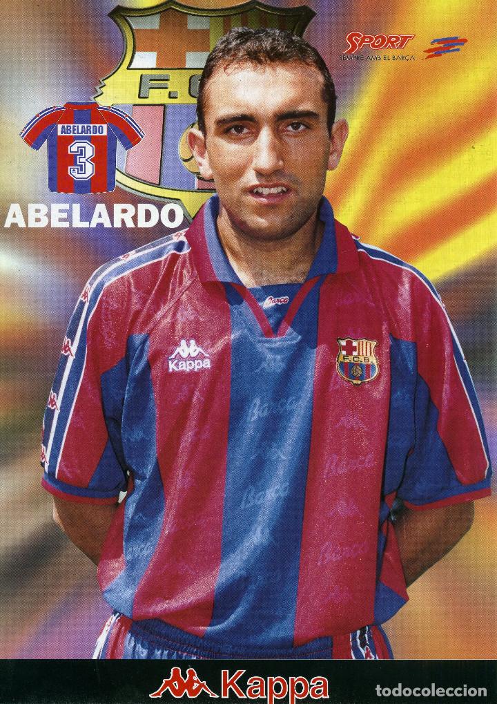 Coleccionismo deportivo: FC BARCELONA - ABELARDO - Foto 1