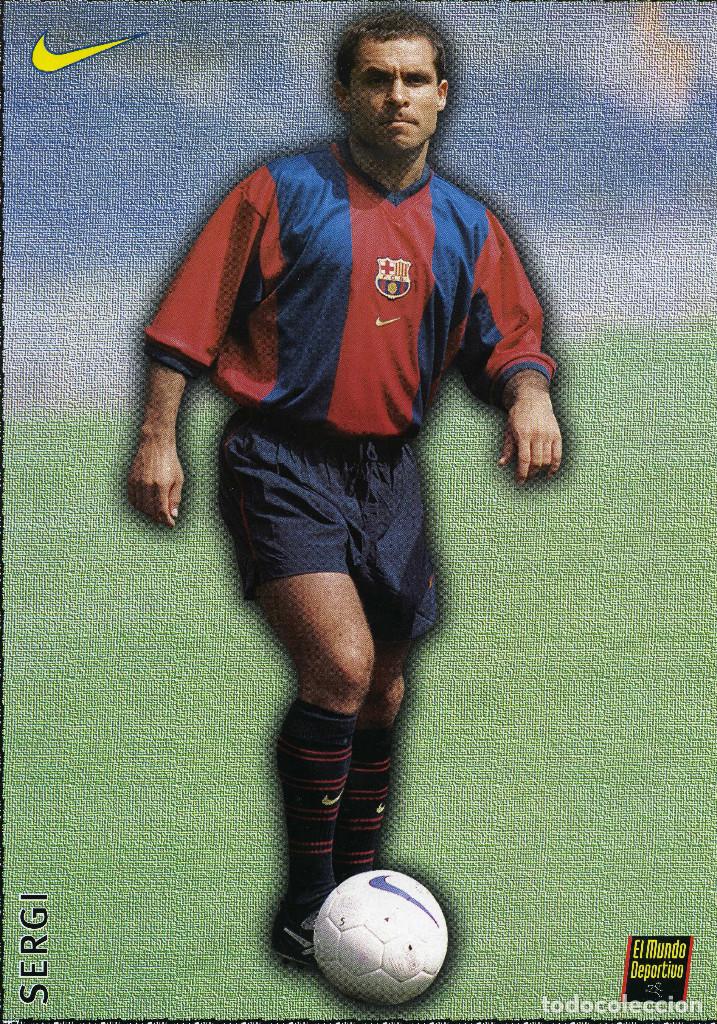 Coleccionismo deportivo: FC BARCELONA - SERGI - Foto 1