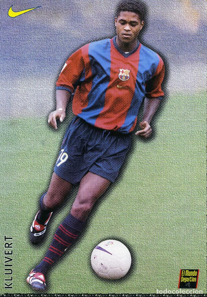Coleccionismo deportivo: FC BARCELONA - KLUIVERT - Foto 1