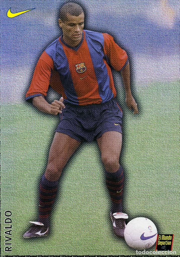 Coleccionismo deportivo: FC BARCELONA - RIVALDO - Foto 1