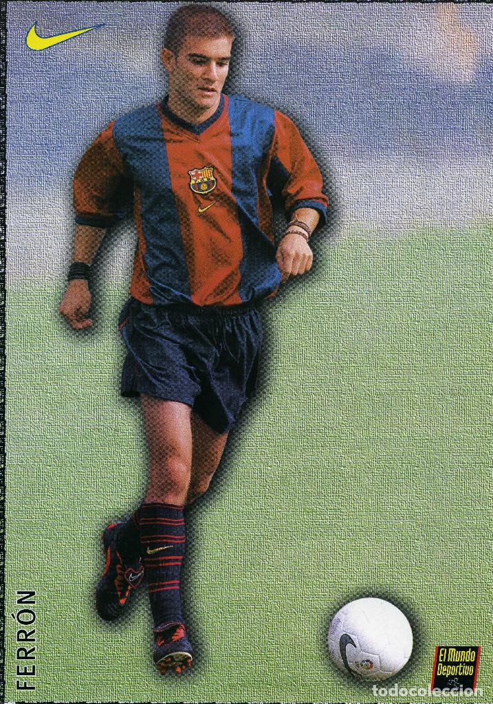 Coleccionismo deportivo: FC BARCELONA - FERR&Oacute;N - Foto 1