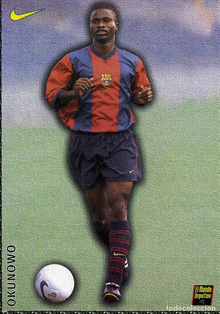 Coleccionismo deportivo: FC BARCELONA - OKUNOWO - Foto 1