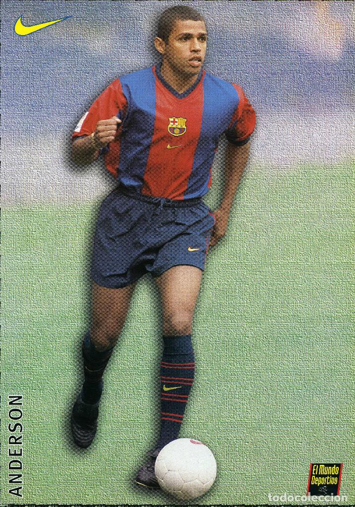 Coleccionismo deportivo: FC BARCELONA - ANDERSON - Foto 1