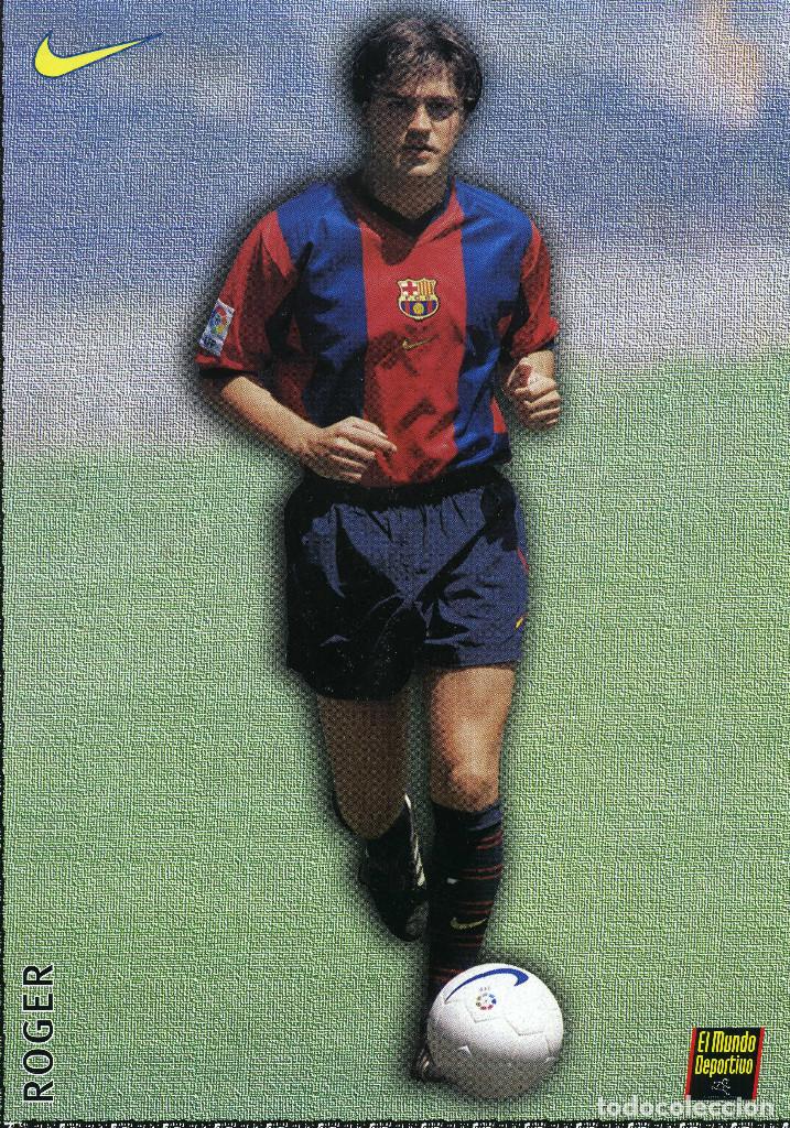 Coleccionismo deportivo: FC BARCELONA - ROGER - Foto 1