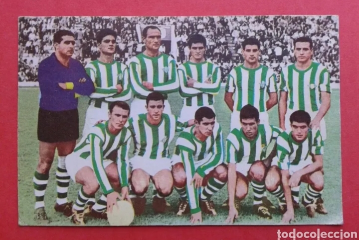 Collectionnisme sportif: POSTAL ANTIGUA EQUIPO DEL BETIS