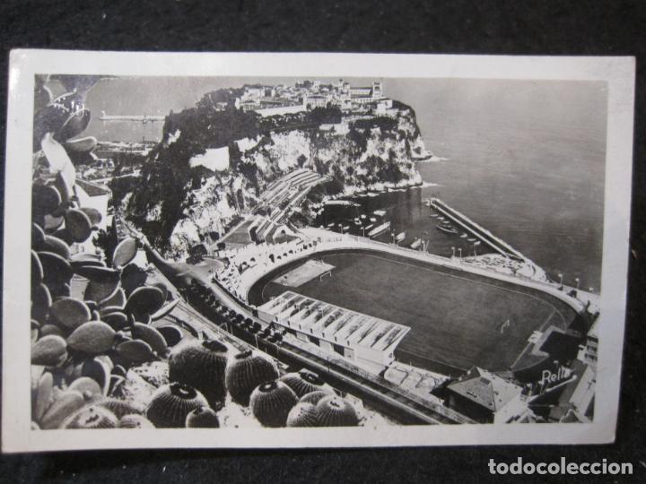 Sammelleidenschaft Sport: MONACO-ESTADIO DE LOUIS II-CAMPO DE FUTBOL-FOTOGRAFICA-POSTAL ANTIGUA-(91.401)