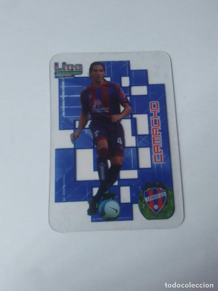 Collectionnisme sportif: 354 CAMACHO LEVANTE TARJETA CROMO LIGA FUTBOL CRYSTALCARDS 2006-2007 06-07 MUNDICROMO