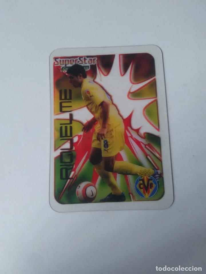Collectionnisme sportif: 385 RIQUELME VILLARREAL CROMO LIGA FUTBOL CRYSTALCARDS 2006-2007 06-07 MUNDICROMO