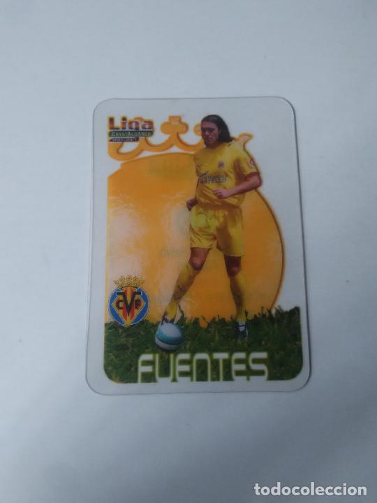 Collectionnisme sportif: 400 FUENTES VILLARREAL &Uacute;LTIMA HORA FICHAJE CROMO LIGA FUTBOL CRYSTALCARDS 2006-2007 06-07 MUNDICROMO