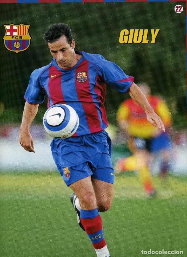 Coleccionismo deportivo: FC BARCELONA - GIULY - Foto 1