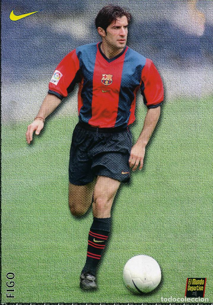 Coleccionismo deportivo: FC BARCELONA - FIGO - Foto 1