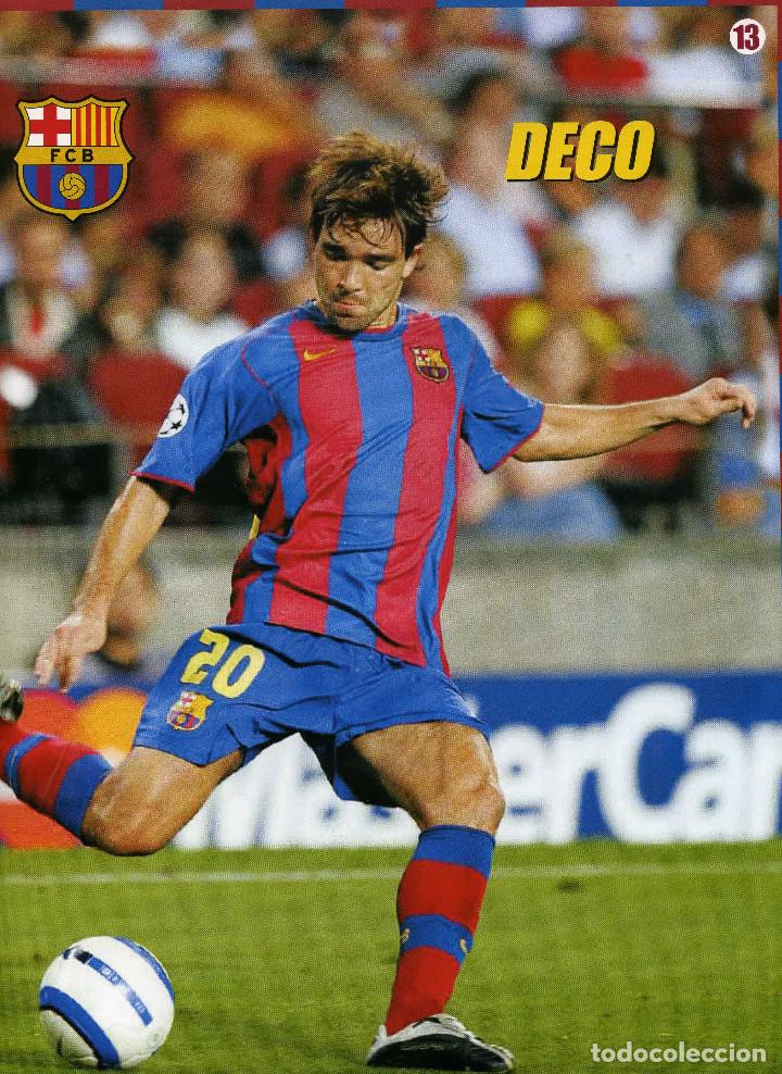 Coleccionismo deportivo: FC BARCELONA - DECO - Foto 1