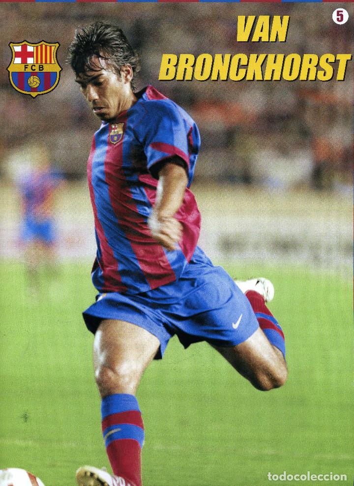 Coleccionismo deportivo: FC BARCELONA - VAN BRONCKHORST - Foto 1